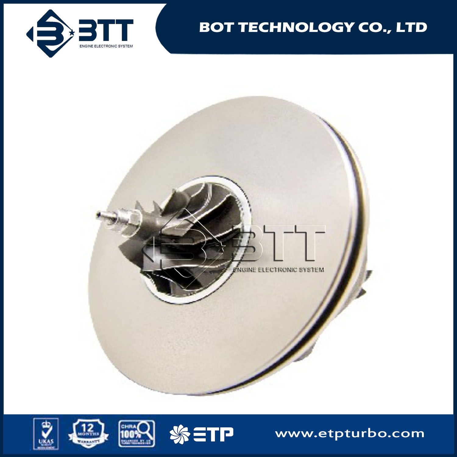 Turbocharger Core Cartridge Chra 54359880014/54359880015	BV35 5435-988-0014 FIAT	Passenger Car	1.25 Sjtd