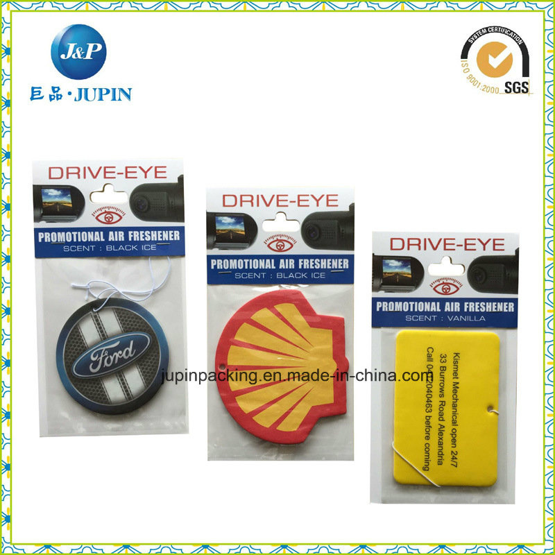 Custom Logo Design Paper Car Air Fresher (JP-AR012)
