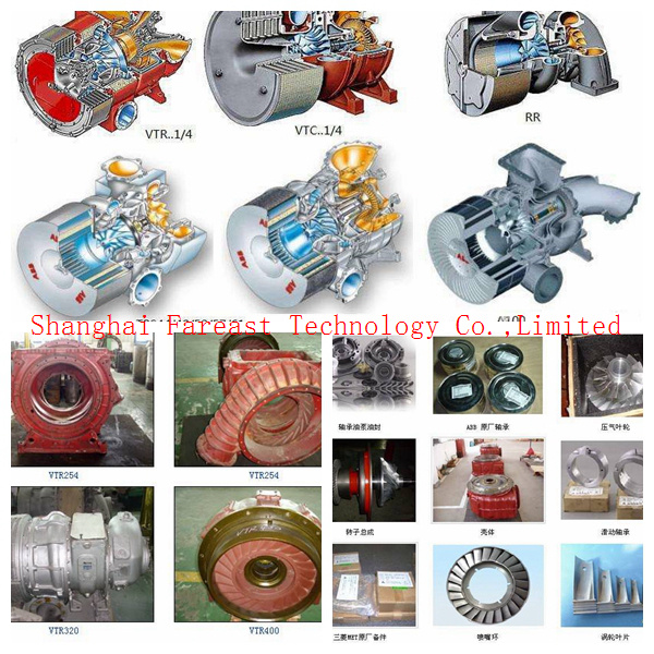 New Vtr184 Vtr200 Vtr214 Vtr250 Vtr254 Turbocharger for Locomotive and Marine