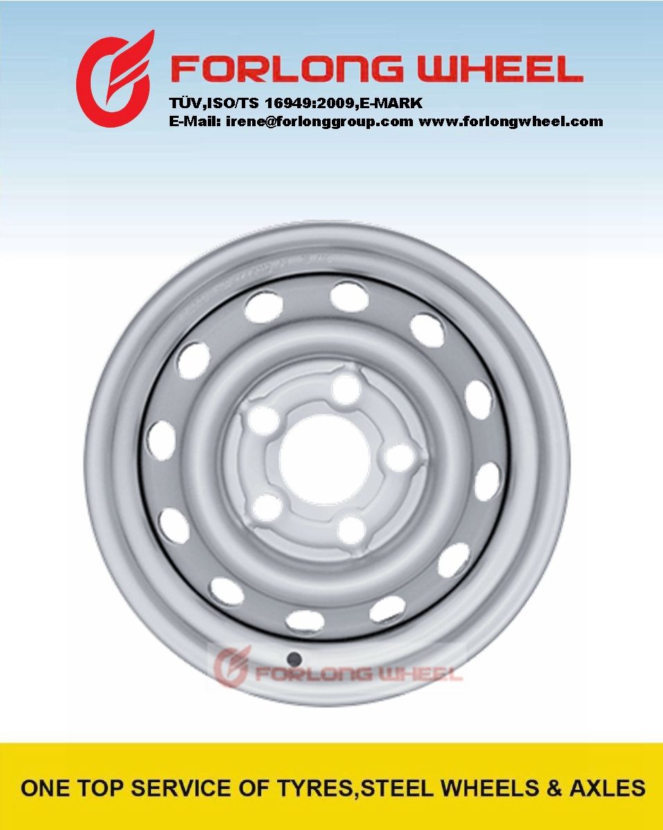 13inch High Speed European Trailer Steel Wheel