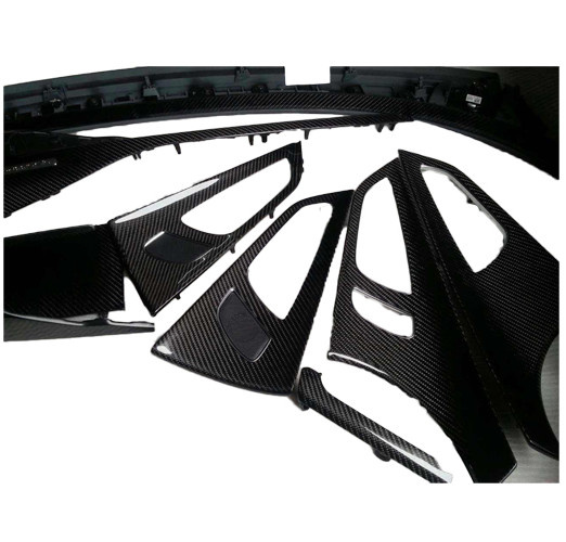 3K Carbon Fiber Car Dashboard Inner Decorative Moulding Trims Interiors Trims