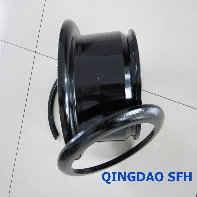 Black Split Forklift Steel Wheel Rim (4.33R-8)