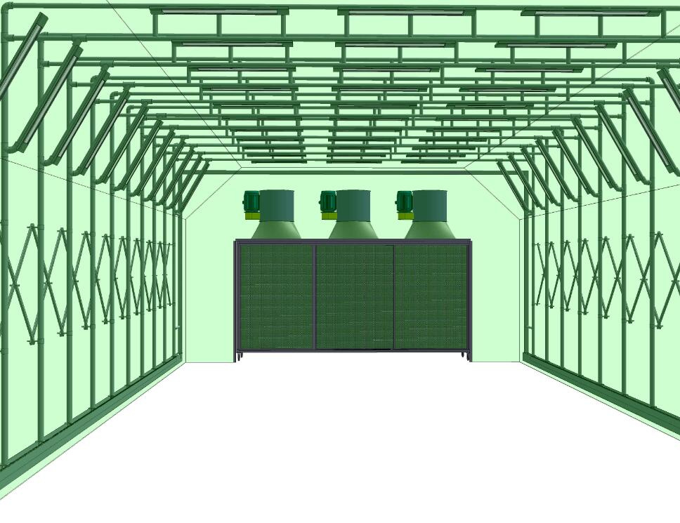 Most Popular Retractable Car Spray Booth