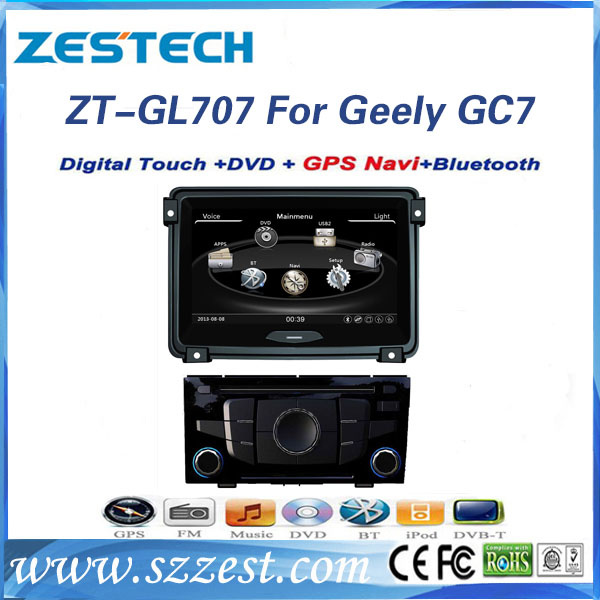 Wince6.0 System Car DVD Player for Geely Gc7 with GPS Radio