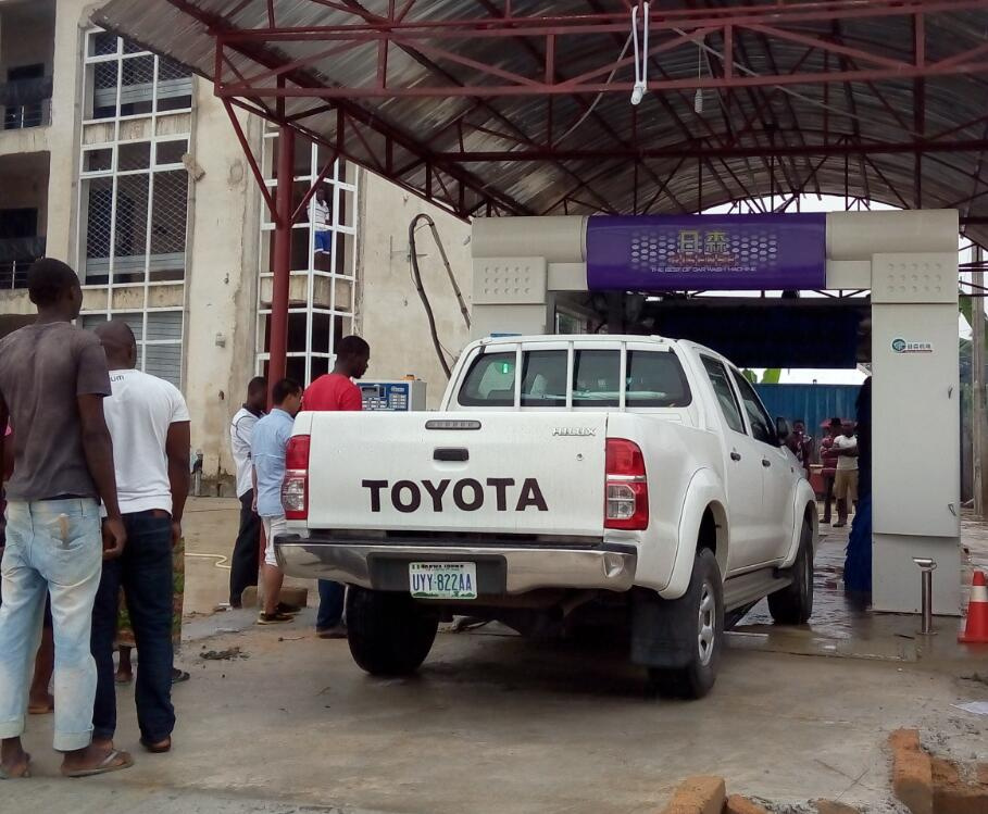 Tunnel Type Automatic Car Washer to Nigeria Car Wash