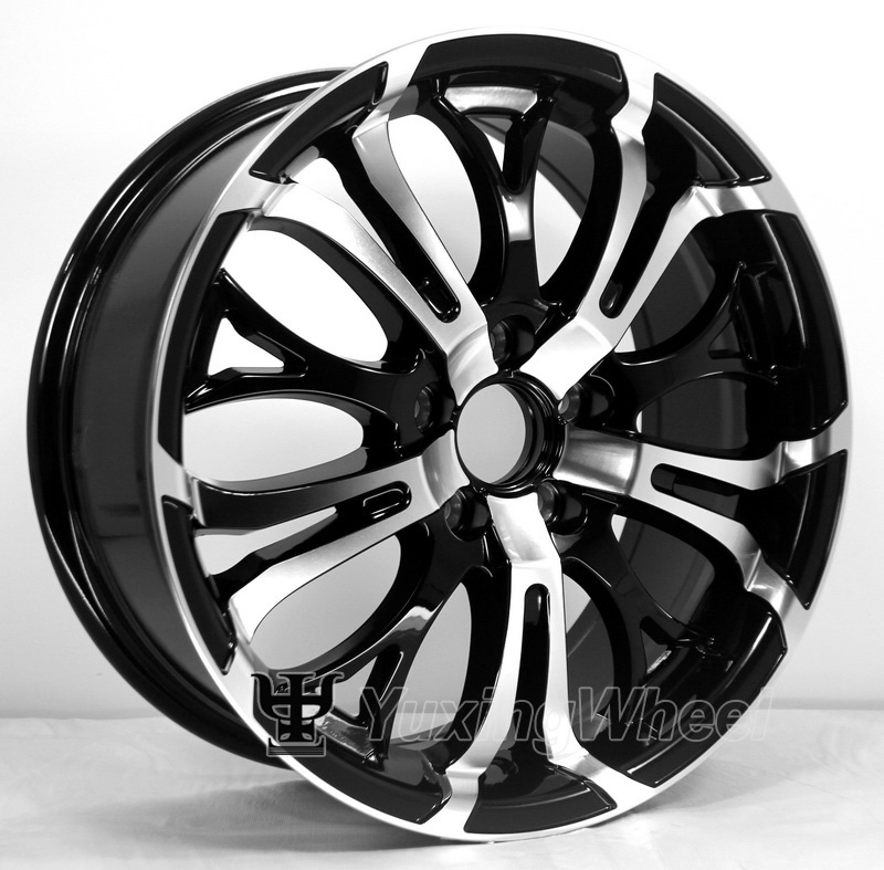 Black 17 Inch Rims Deep Dish Lip Alloy Wheel