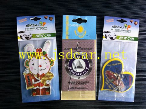 Best Choice Hanging Paper Car Air Freshener (JSD-E0014)