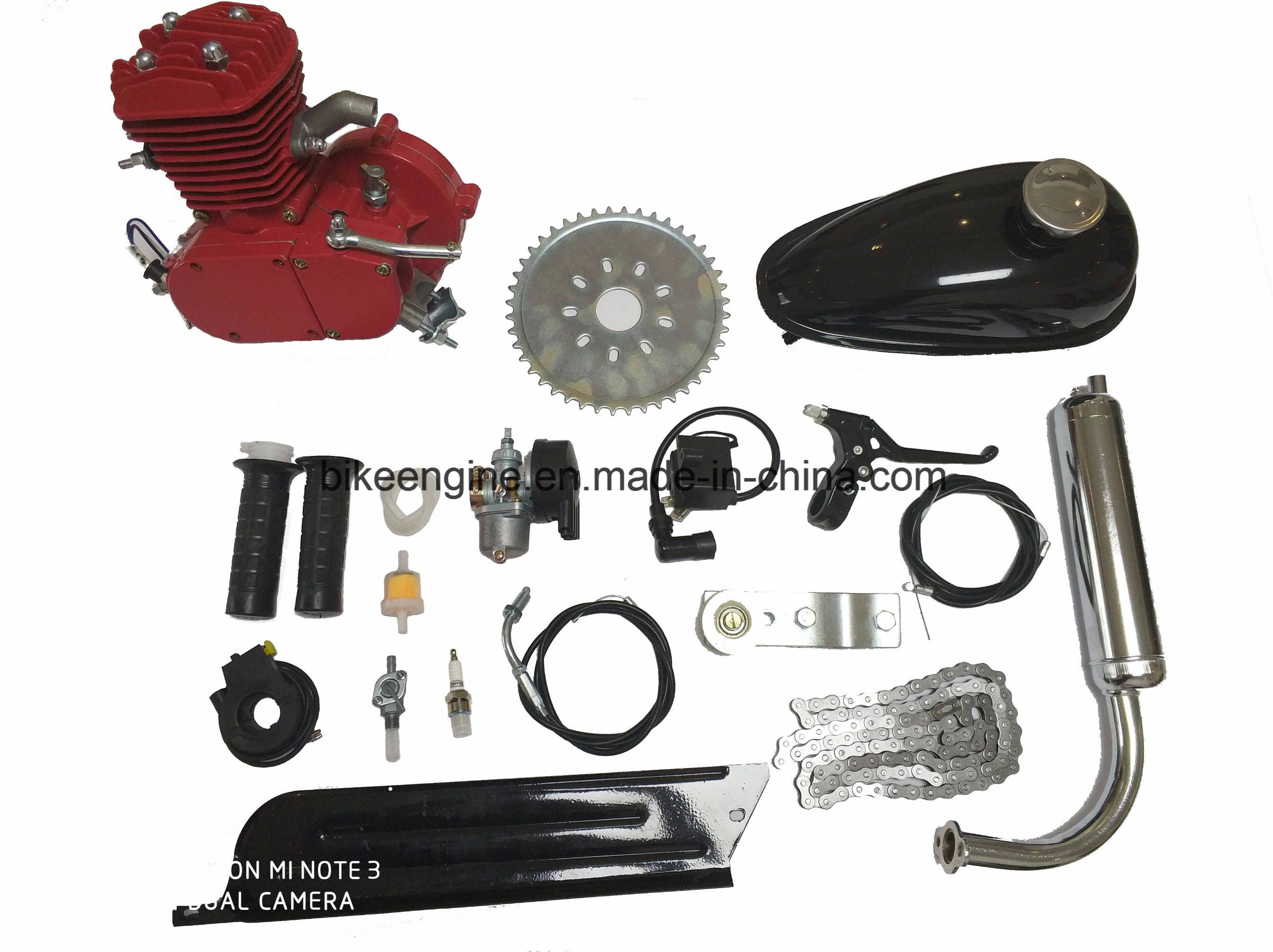 Red Paint 2 Stroke 80cc Kit/ 2 Stroke Petrol Engine Kit/ 2 Stroke Gas Motor Kit