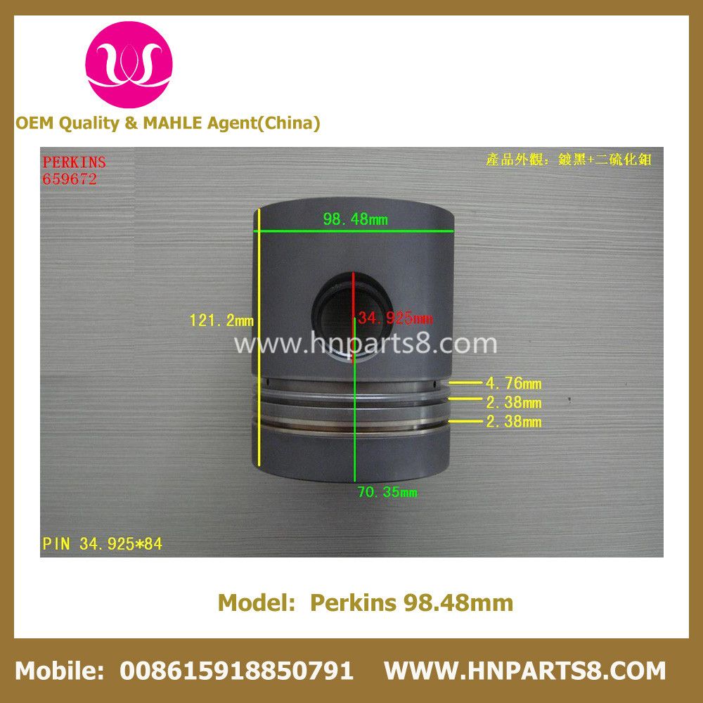 T4.236 98.48mm Piston for Perkins Massey Ferguson Tractor 659672