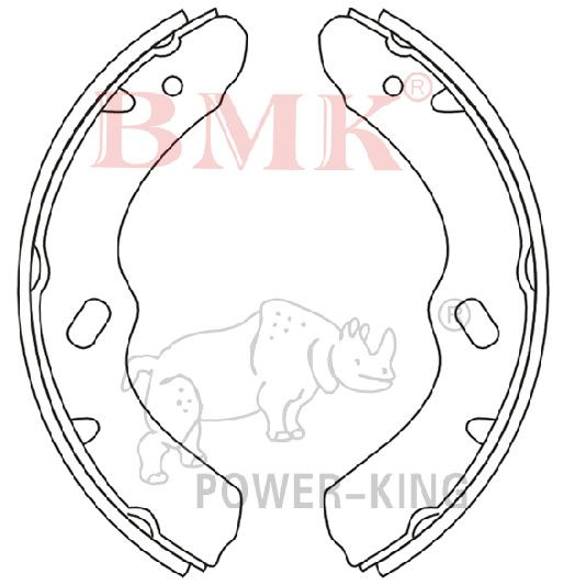 Top Sales Brake Shoes (K4803) for Isuzu