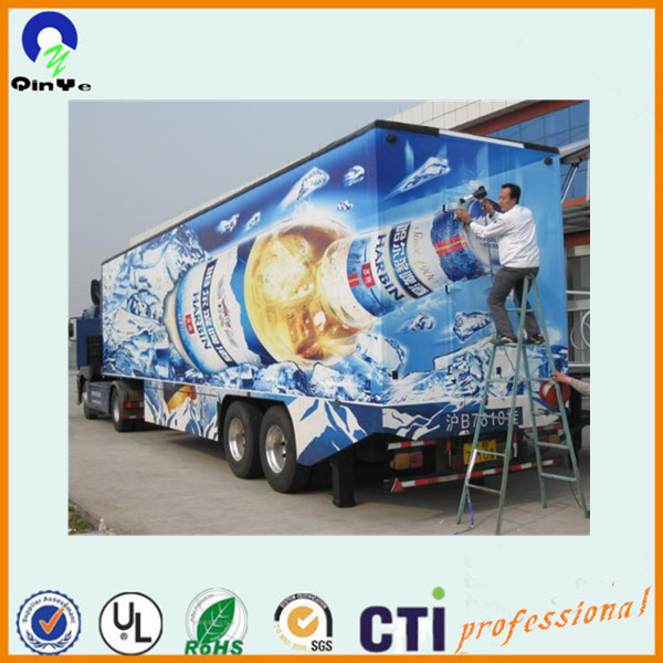120g Black Glue 1.52m Width Self Adhesive PVC Film