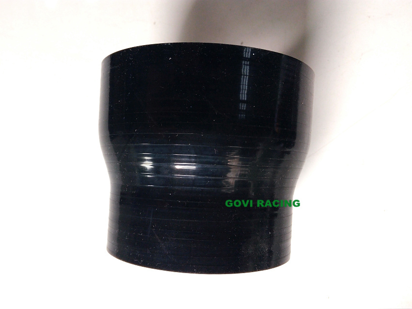 Black Silicone Reducer Hose Tube 63-76mm 2.5''-3'' Neck Universal Turbo