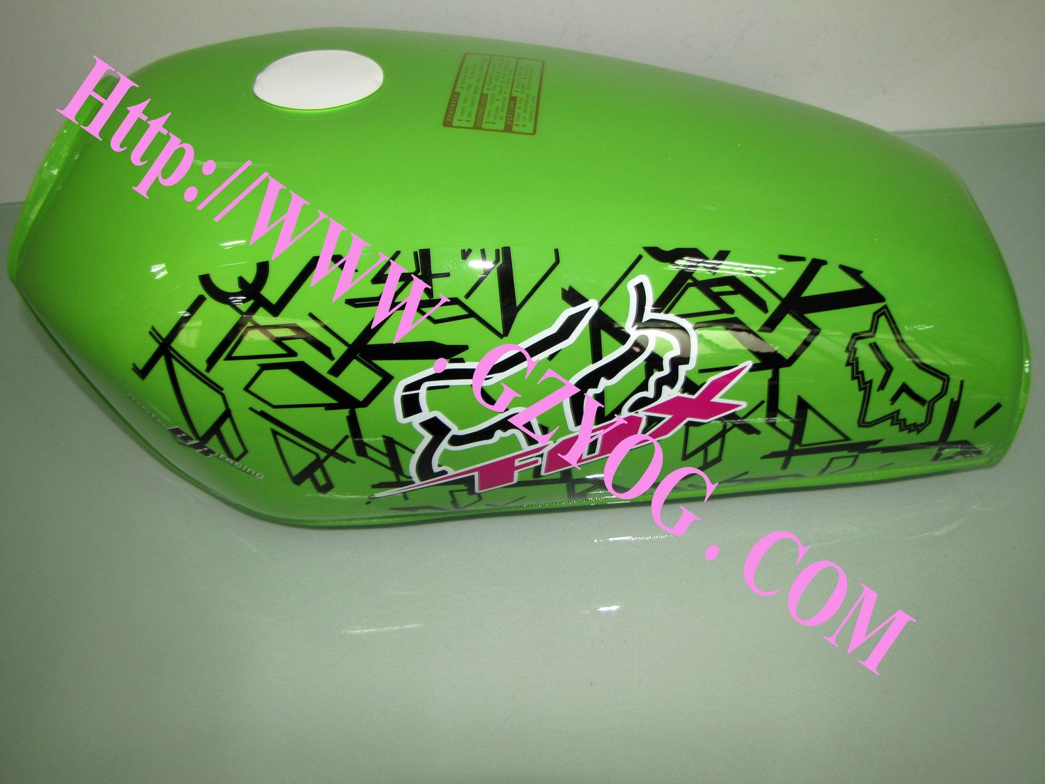 Yog Motorcycle Accessories Decoration Spare Parts Fuel Tank Green Blue White Yellow Red Fluo Cg
