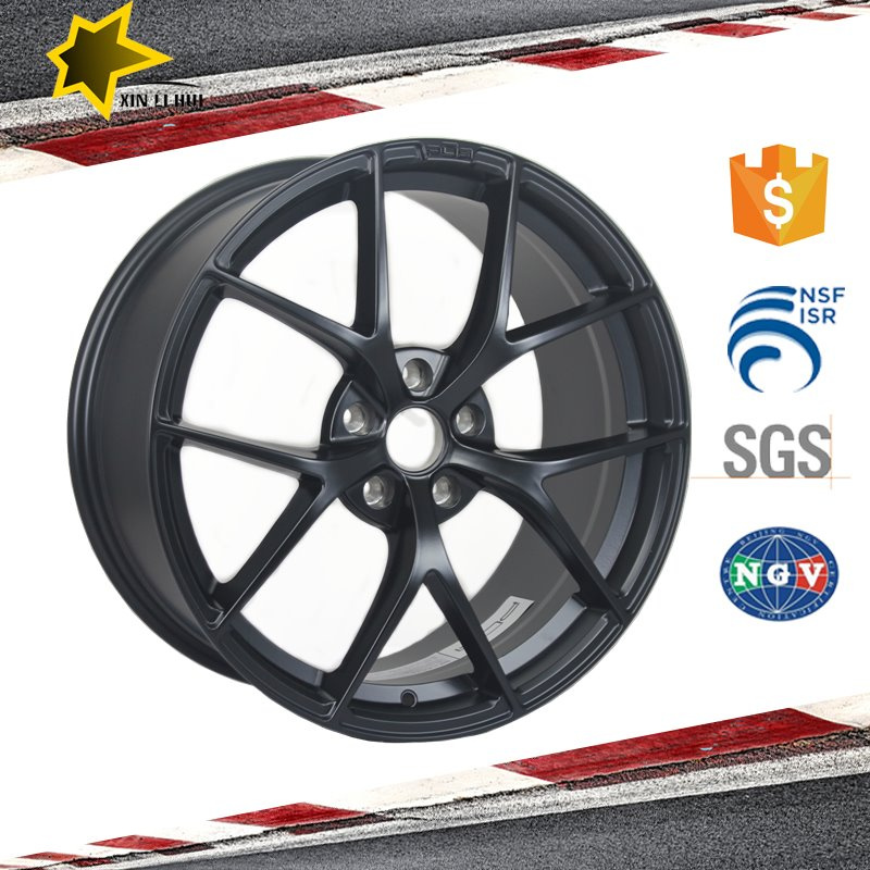 Matt Black Wholesale Car Rims Alloy Wheels