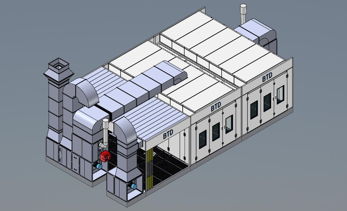 Pre Painting Baking Line for Sales