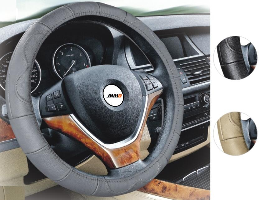 Leather Car Steering Wheel Cover