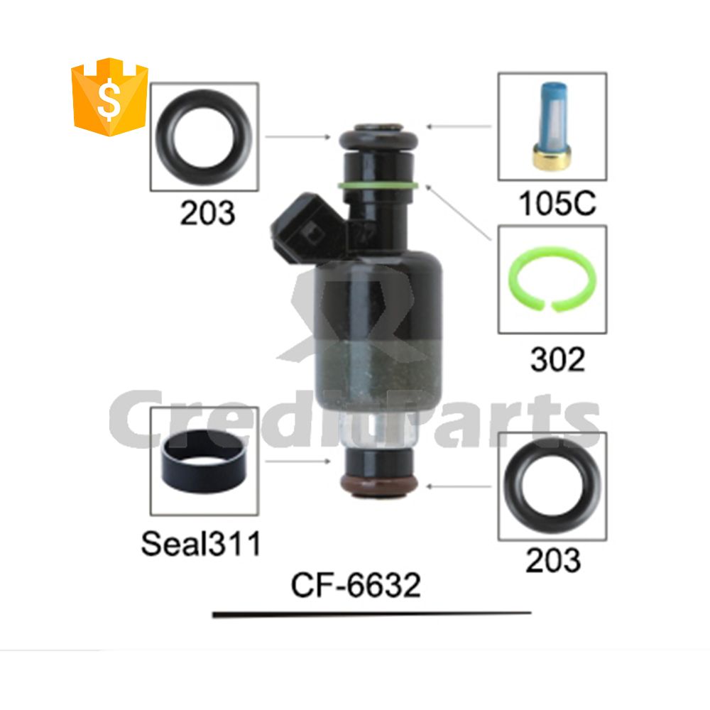 CF-6632 Gasoline Auto Parts Fuel Injector Service Repair Kits