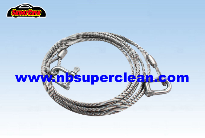 Steel Cable Tow Rope with Hook