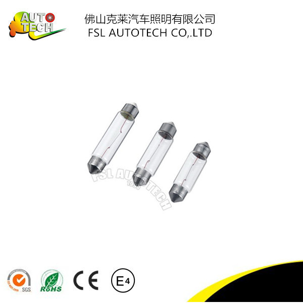 Indicator Dashboard Turn Signal Light T11 Sv8.5 C5w 12V 10W Halogen Bulb for Auto