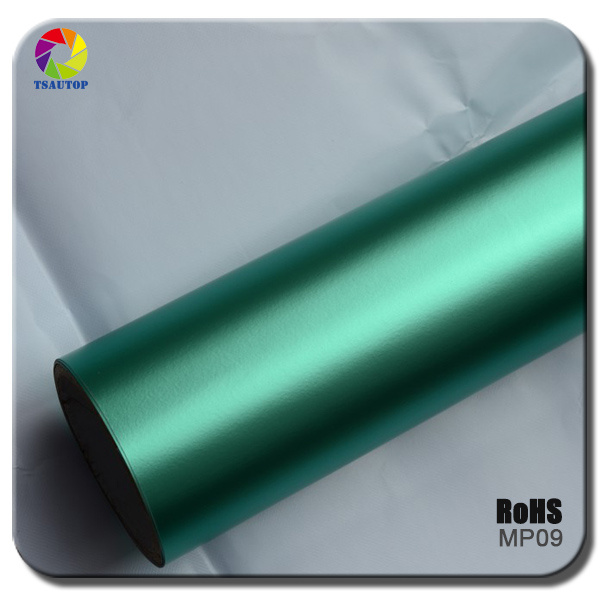 Tsautop Tiffany Matte Chrome Vinyl Foil for Car Wrapping