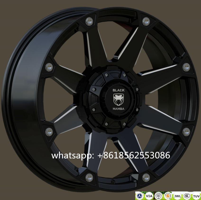 20*9j Auto Aluminum Wheel Rims Mamba Offroad Alloy Wheels