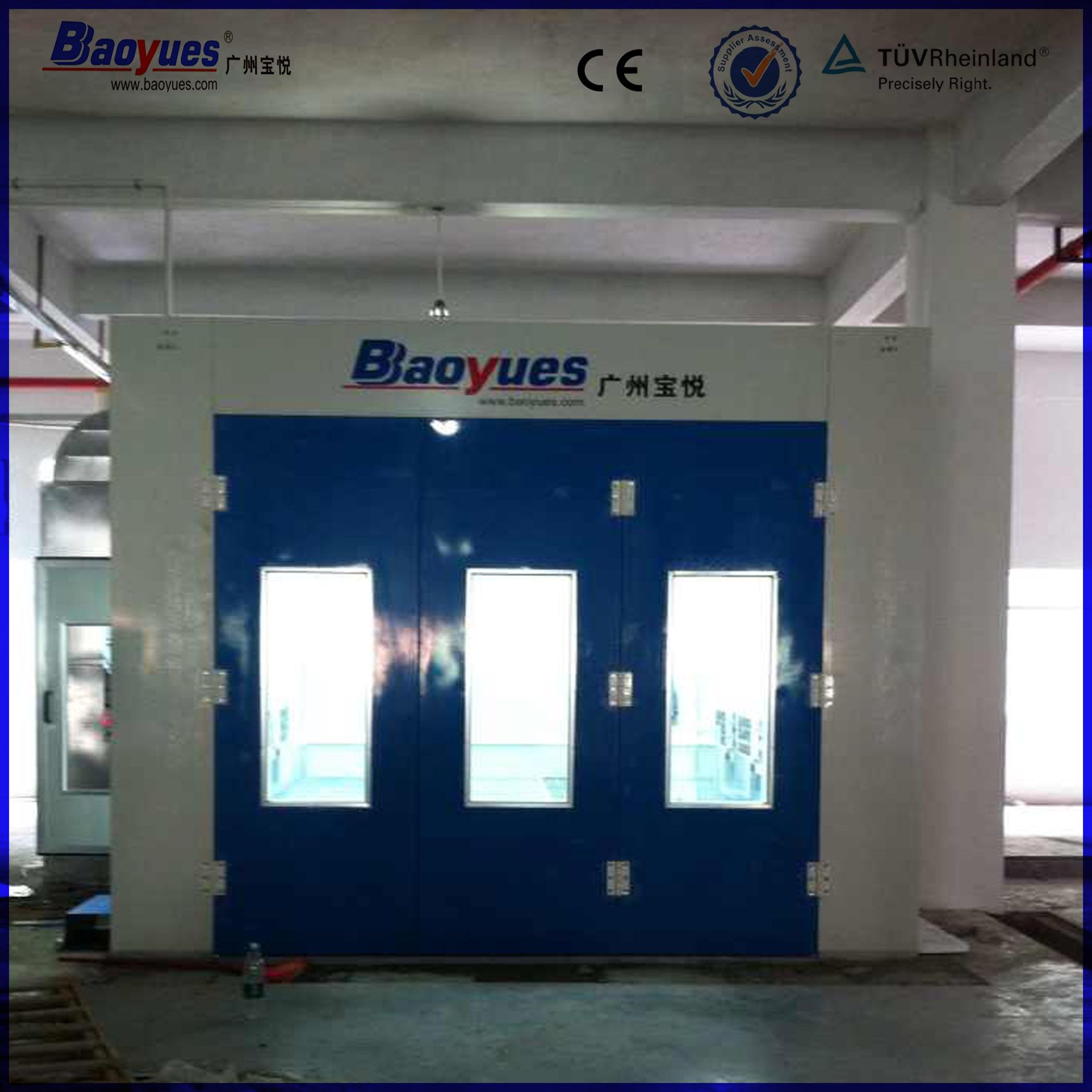 CE Spray Booth, High Quality Car Paint Room