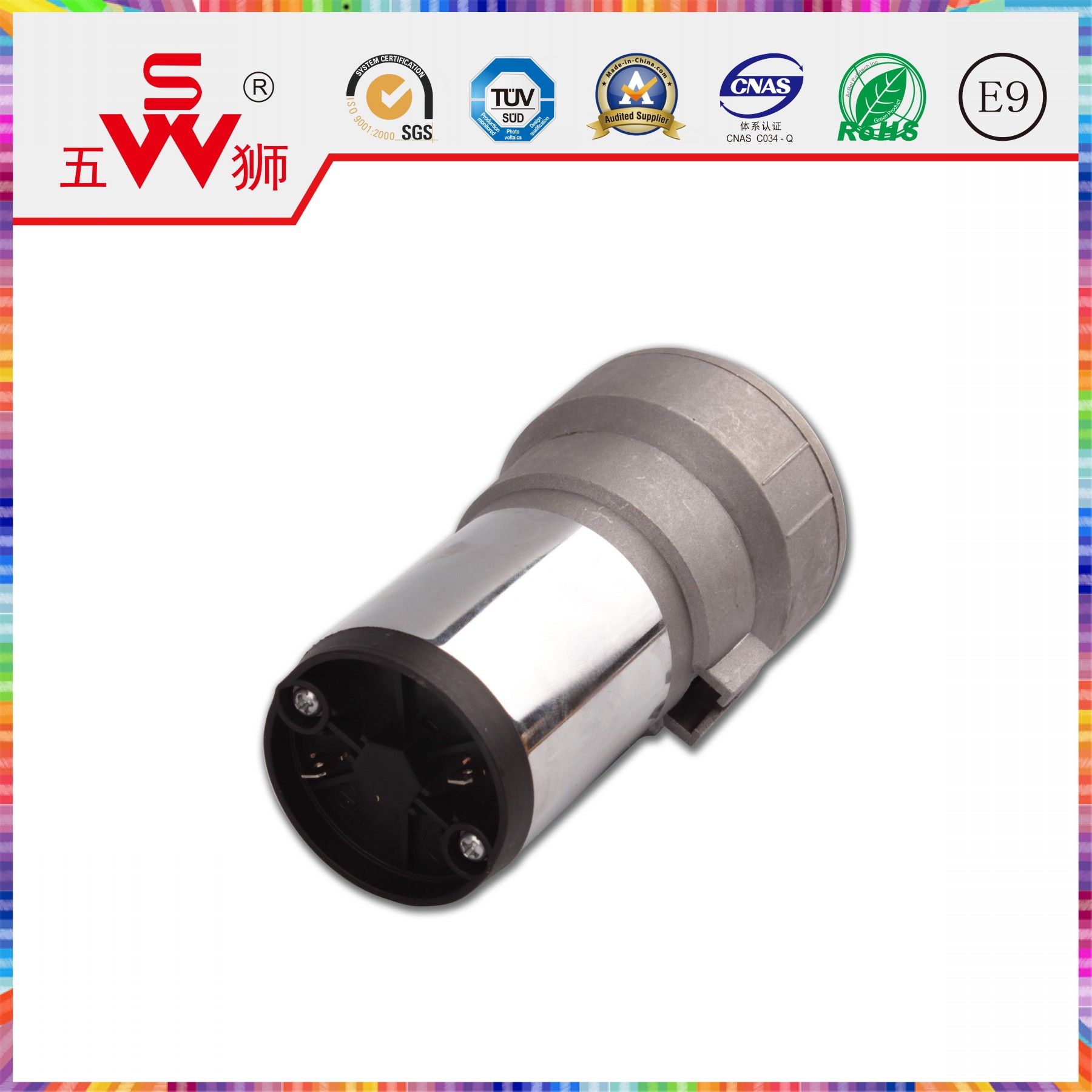 Electric Horn Motor for 2-Way Car Horn