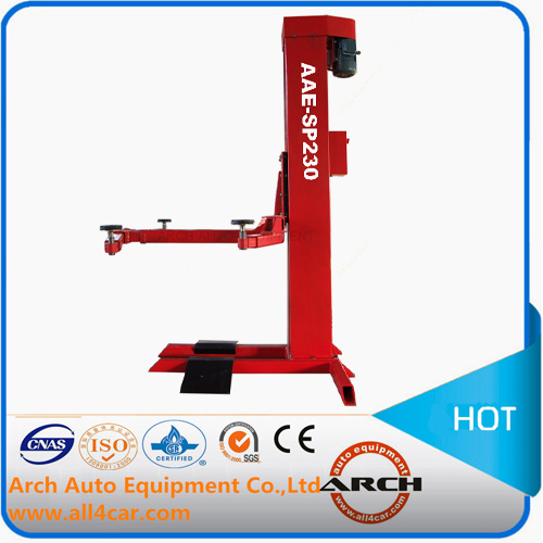 Electric Hydraulic Single Post Car Lift Lifting Equipment