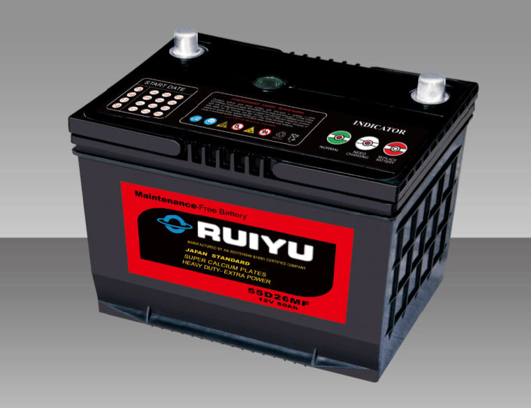 48d26r/L SMF 12V50ah Auto Battery