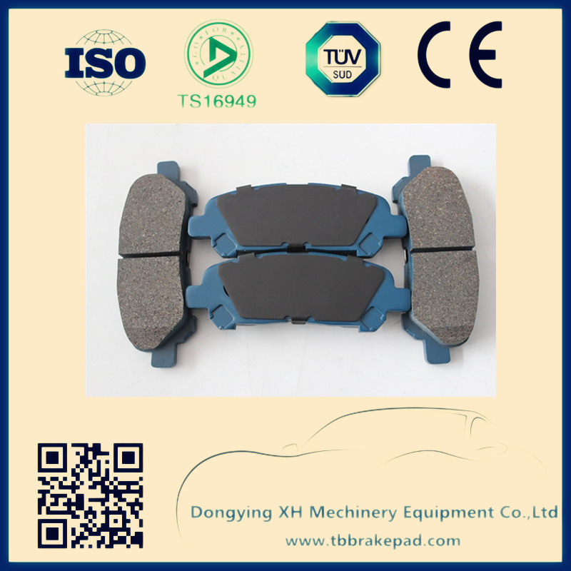 Highlander Low Noise Semi Metallic Painted Plastic Auto Brake Pads 04466-48120  for Toyota