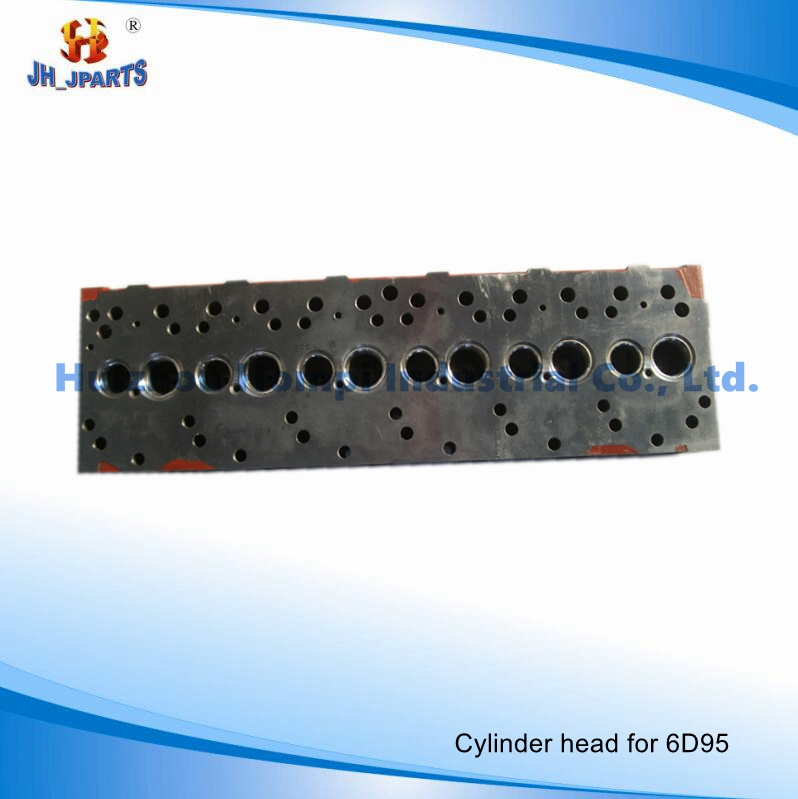 Diesel Engine Parts Cylinder Head for Komatsu 6D95 6137-12-1600 6D125/6D140/6D34