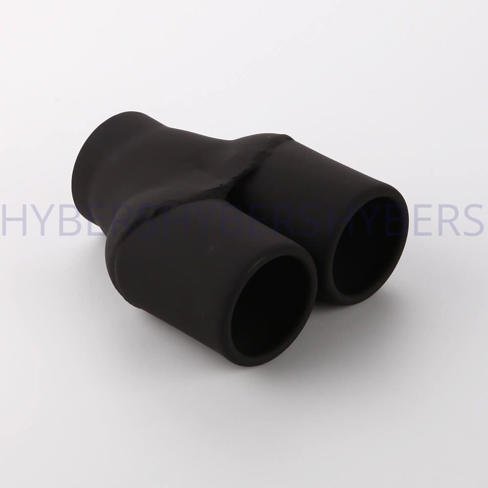 3 Inch Black Painted Stainless Steel Exhaust Tip Hsa1166