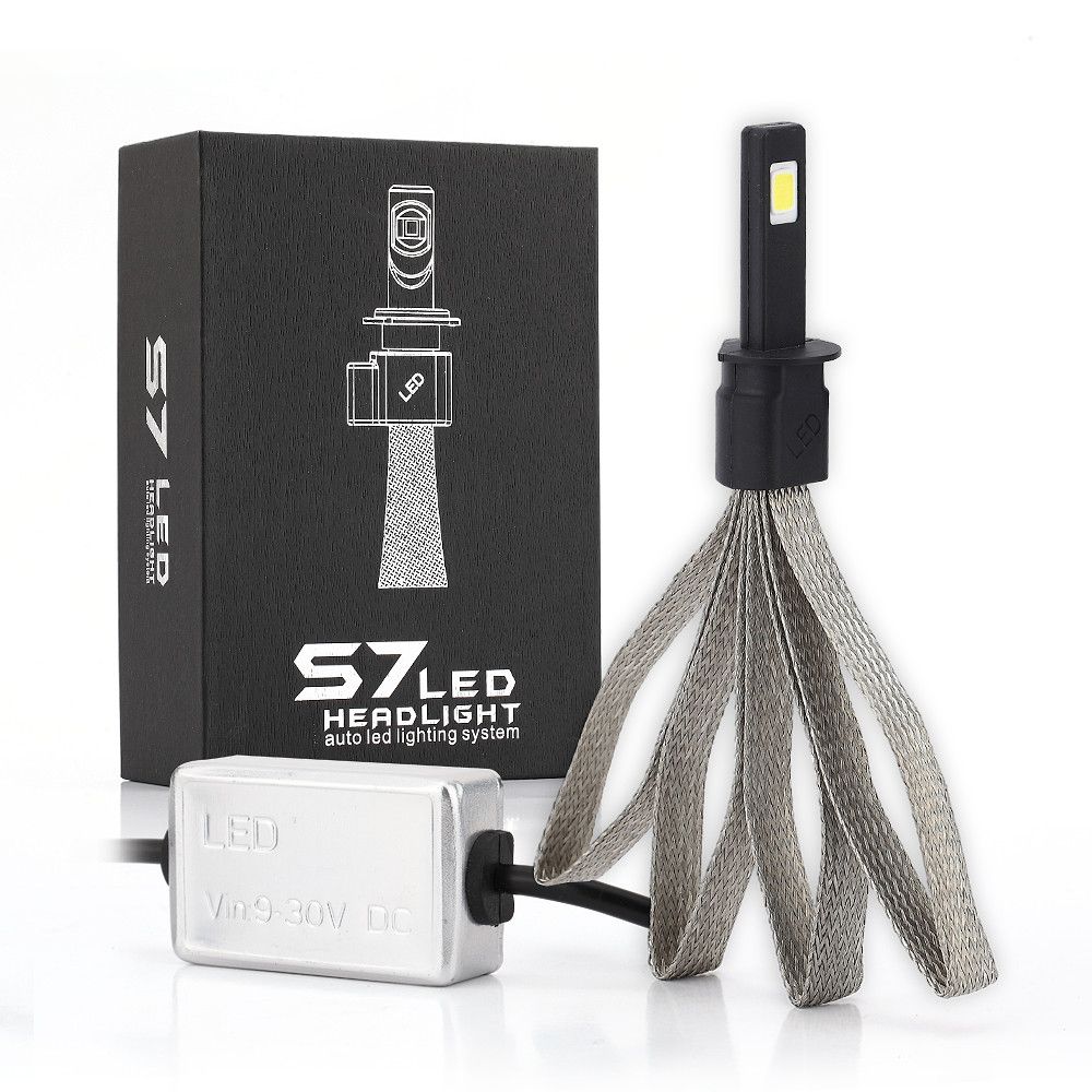 H1 30W 6000k COB LED Headlights for Trucks