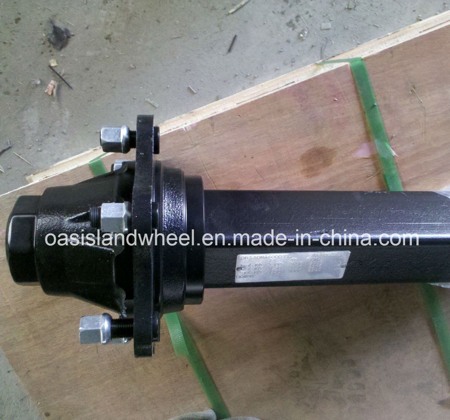 Agricultural Trailer Stub Axle with Hub
