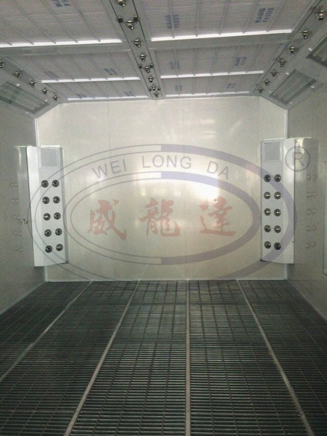 Water Based Paint Spray Coating Booth Wld8400 with CE