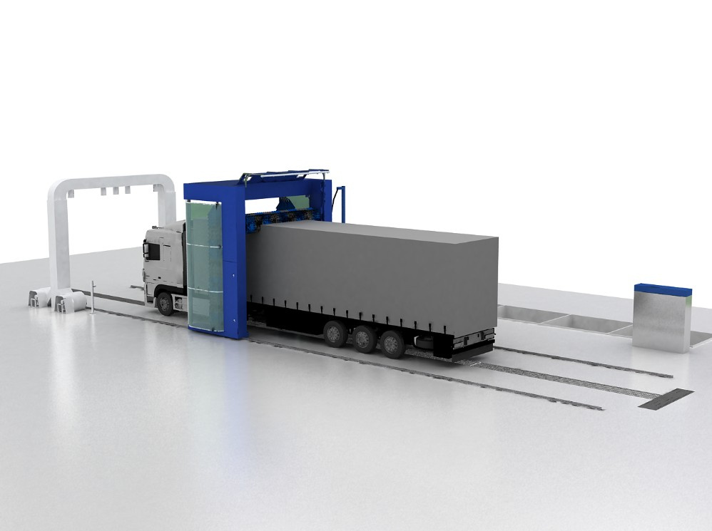 CB 730 Automatic Bus and Truck Washing System
