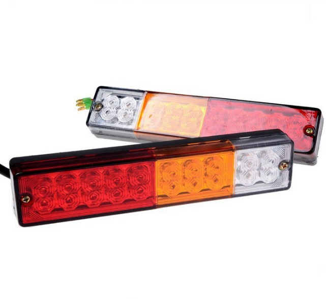High Quality Truck Tailer Type Cheap 12V LED Lights for Car/ Lamps Car Rear Lights Taillight Reversing Running Brake Turn Lights