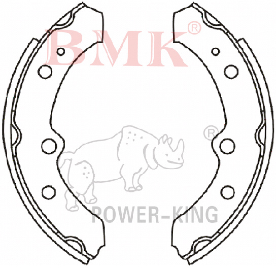 Brake Shoe (K2264) for Toyota