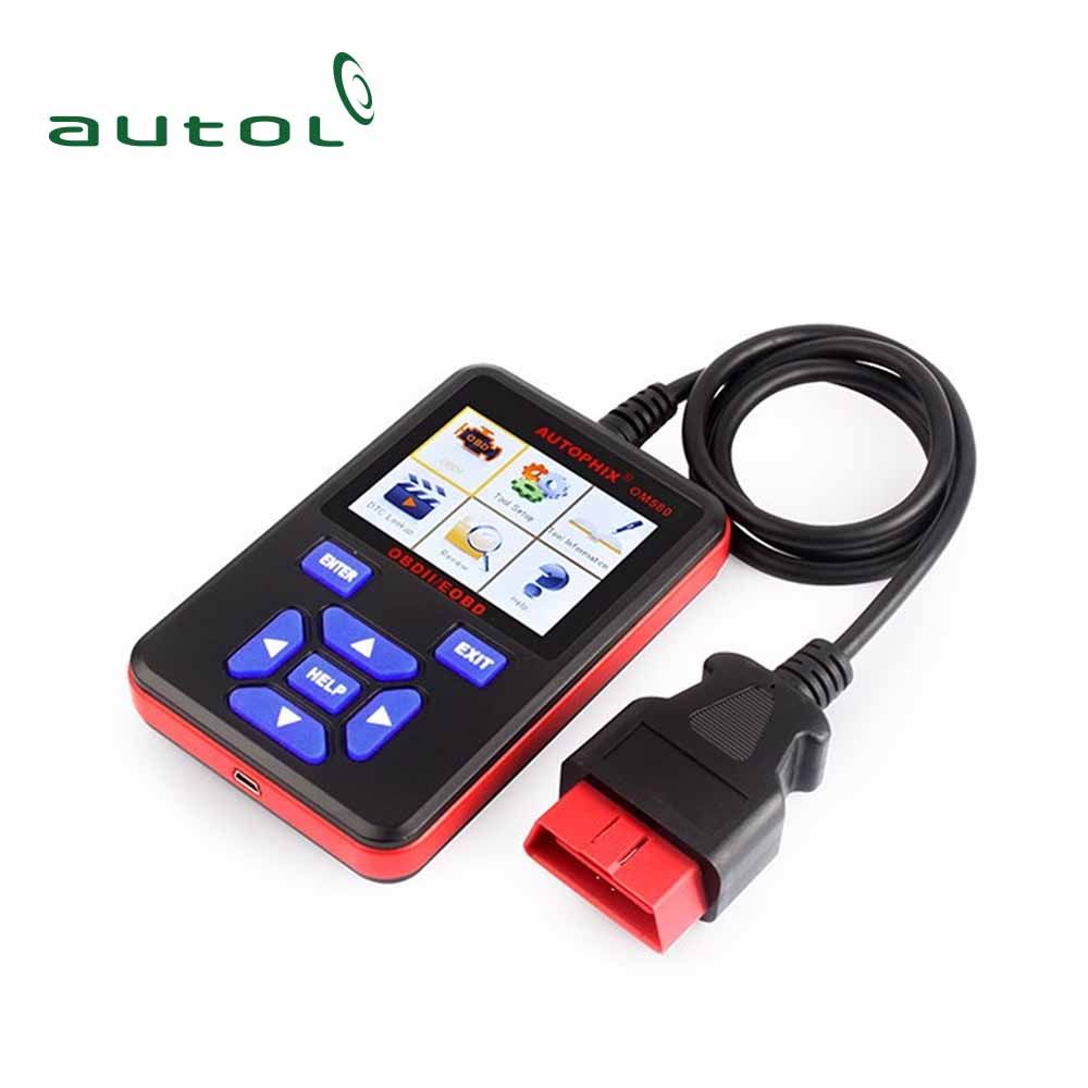 Obdii Diagnostic Tool Automotive Scanner Car Diagnos Tic Tool Universal Autophix Om580