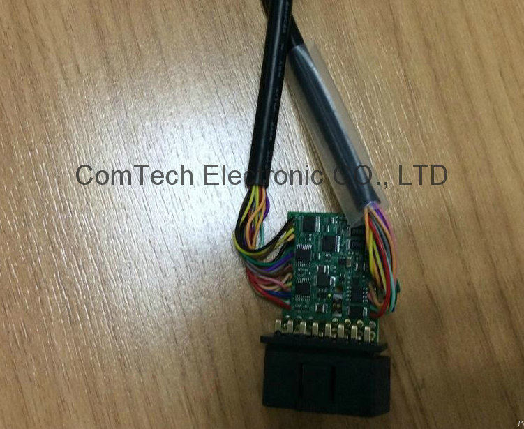 J1962 Male Obdii 16 Pin 90 Degree Connector