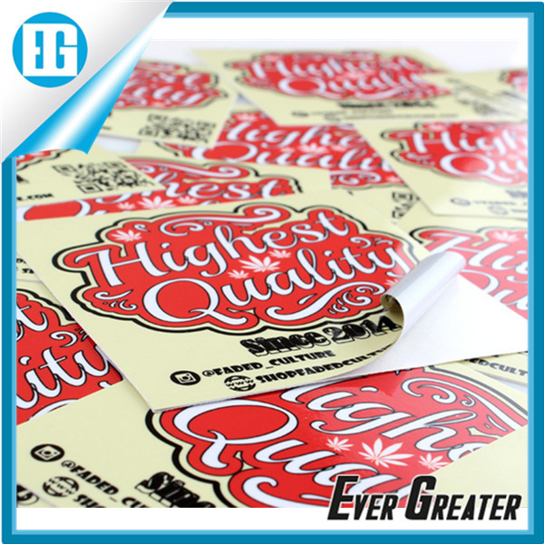 Customized Waterproof Anti UV Custom Decal for Sale