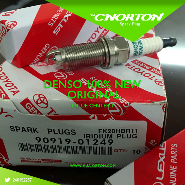 100% Original Blue Iridium Spark Plugs for Lexus / Toyota OEM 90919 ...