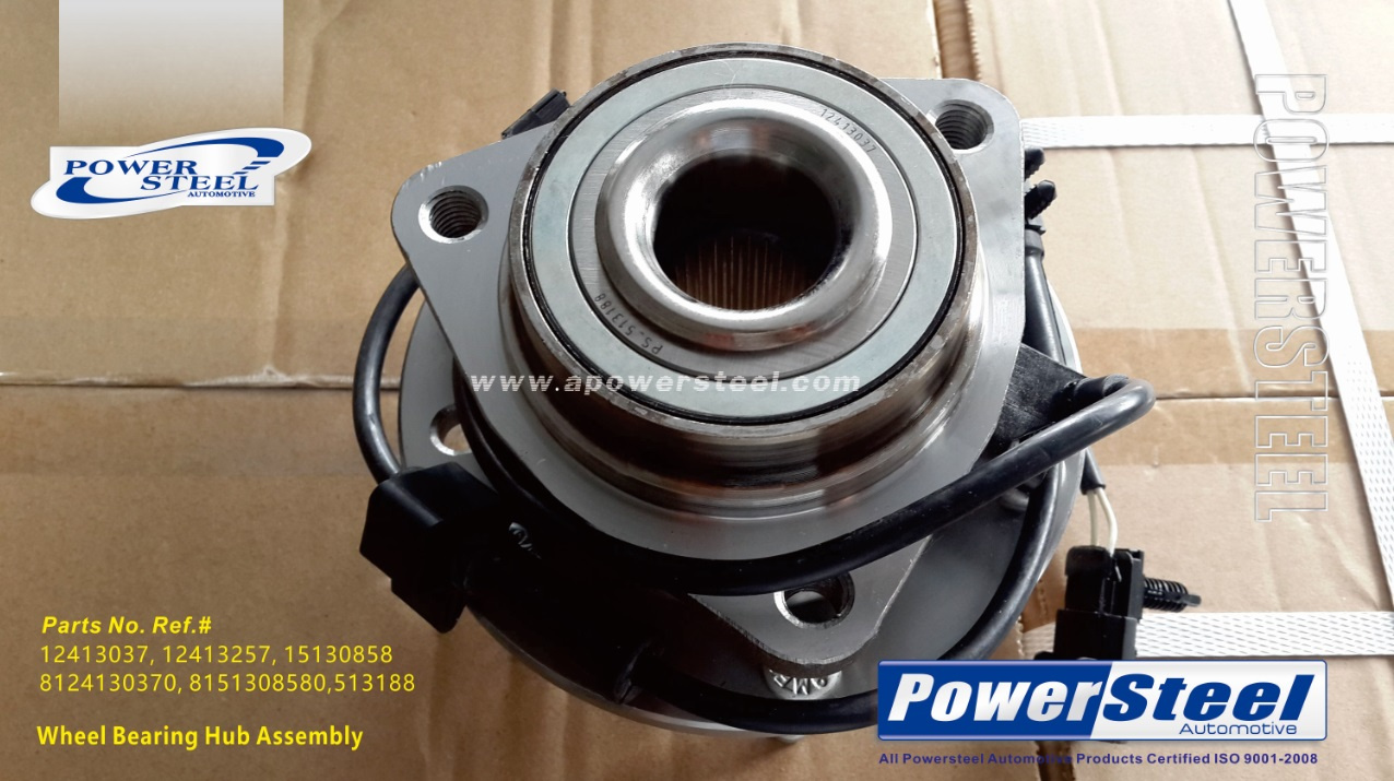 12413037, 12413257, 15130858, 8124130370, 8151308580-Hub-Bearing-Powersteel