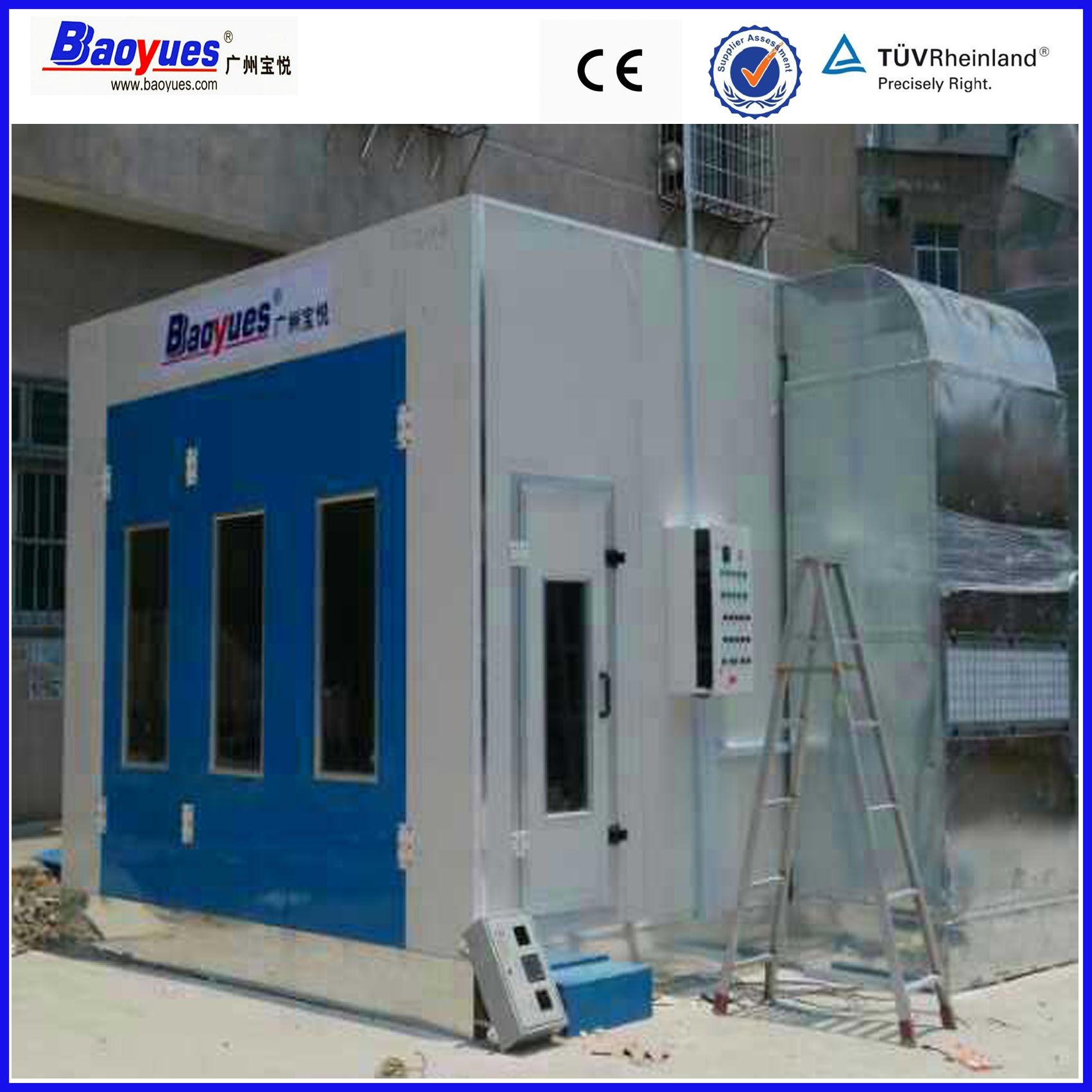 Afica Model, Spray Booth for Afica