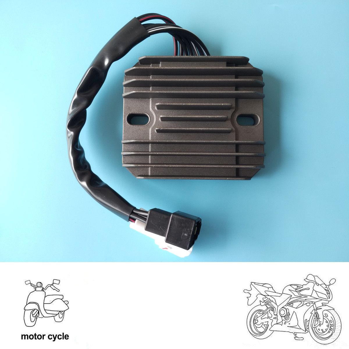 for Suzuki Gsxr600 Gsx-R750 2006-2013 2011 Aluminum Voltage Regulator Rectifier