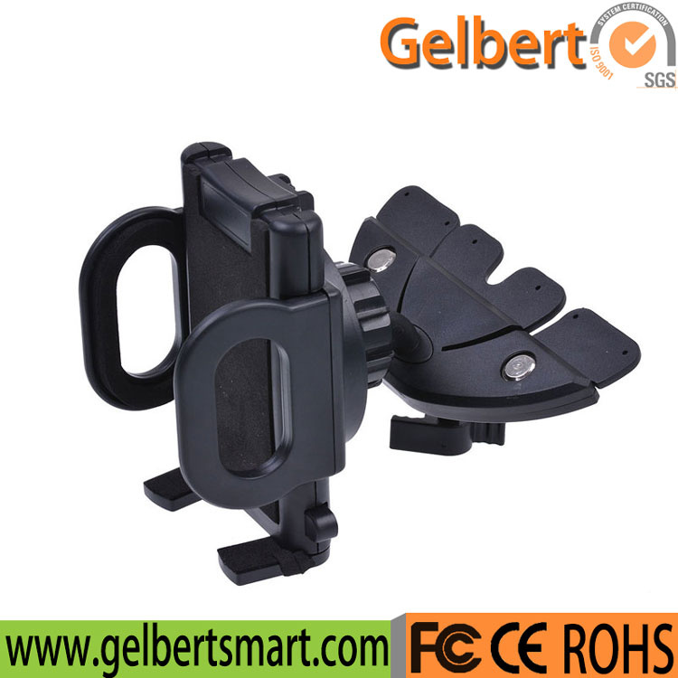 360 Degree Rotation Universal Car CD Slot Mobile Holder