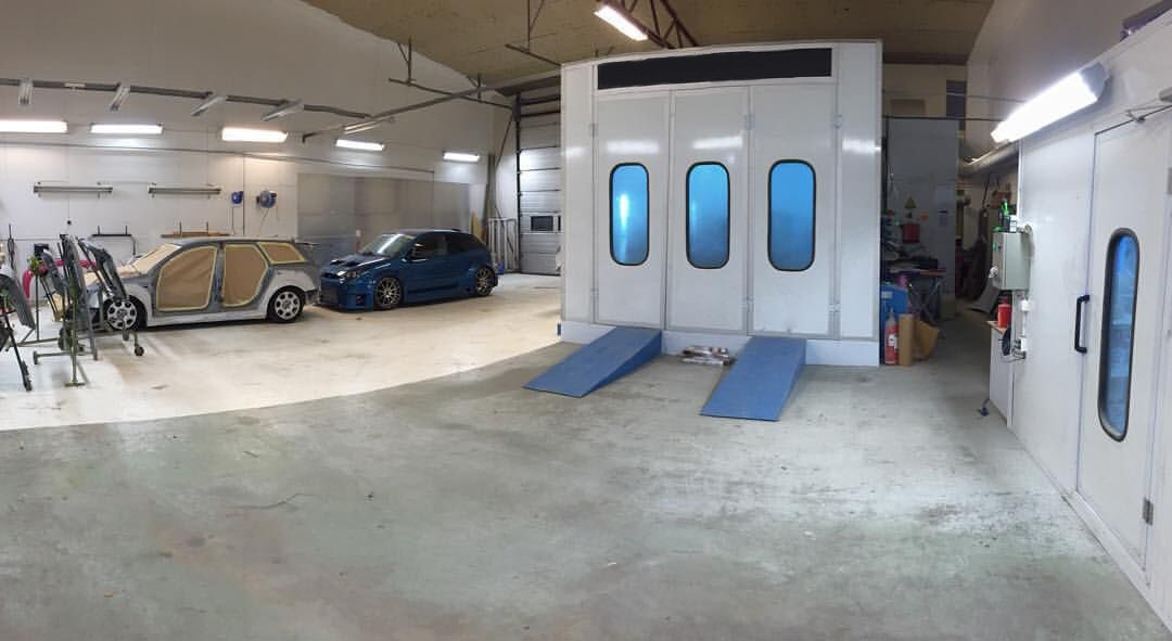 Wld8400 Water Based Car Paint Booth with CE Certification