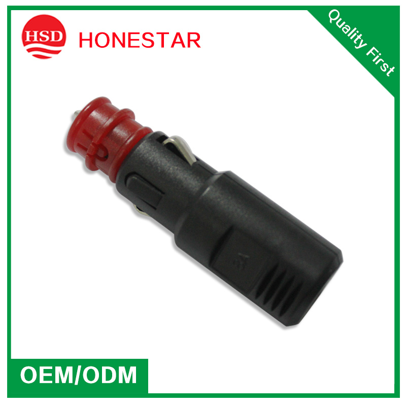 European Red Head 12V Car Cigarette Lighter Plug