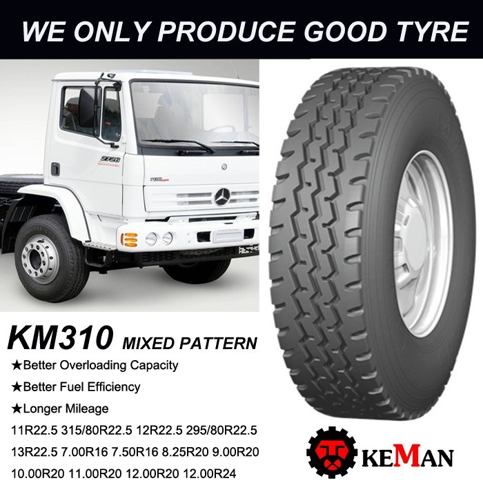 Km310 All Position Radial Truck Tyre, TBR Tyre