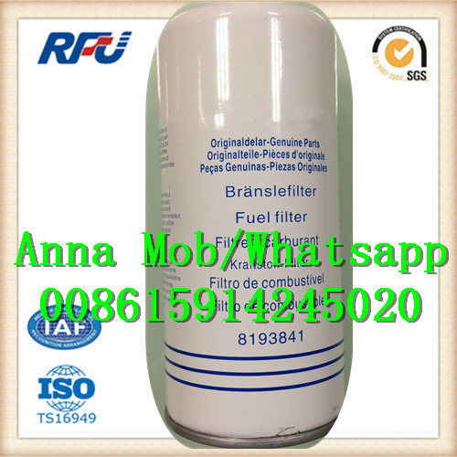 8193841 Replacement Fuel Filter for Volvo Construction Machinery (8193841)